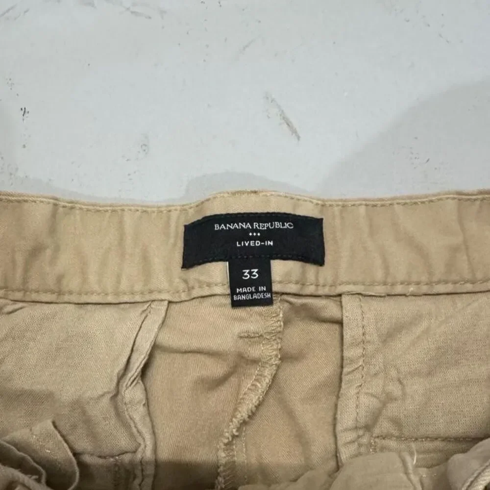 Banana-republic Men's Tan and Khaki Shorts